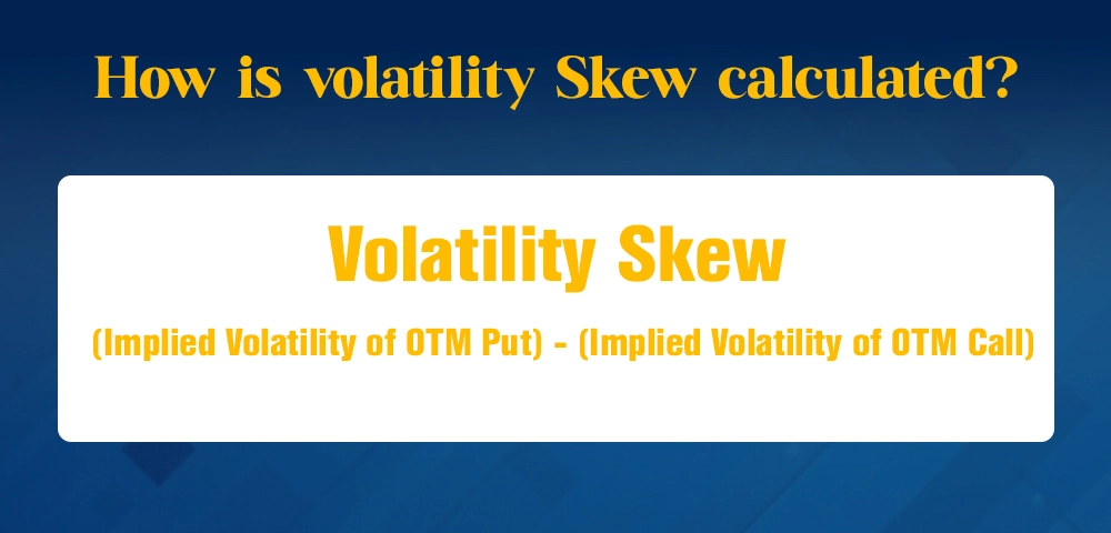 How is volatility Skew calculated